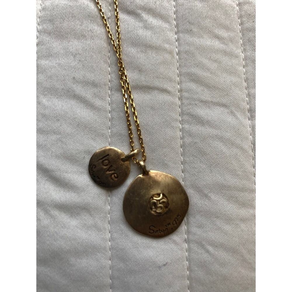 Satya jewelry om pendant necklace